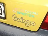 Twingo I edición especialUnited Colors of Benetton