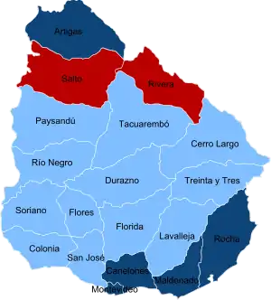 Elecciones departamentales y municipales de Uruguay de 2010
