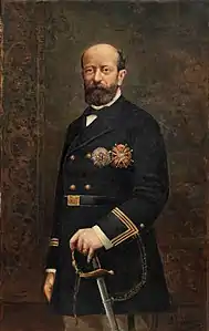 Retrato de un oficial de Marina. Museo del Prado. Madrid. O/T 45 x 29 cm.