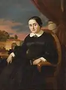 Cecilia Böhl de Faber «Fernán Caballero», ca. 1858.