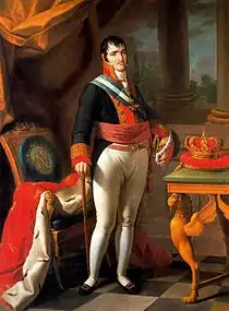 Retrato de Fernando VII (1814). Colección Banco de España.