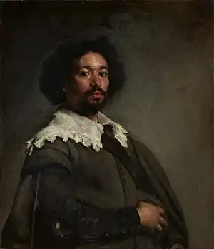 Retrato de Juan de Pareja de Velázquez (1650).