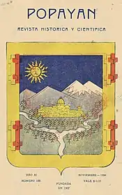 Edición N° 133, de noviembre de 1926, con el escudo de armas de la ciudad.