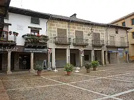 Plaza Mayor de Riaza.