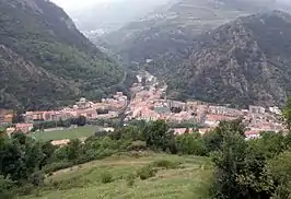 Vista de Ribas de Freser