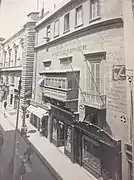 El estudio fotográfico Ellis en Kingsway, hacia 1900