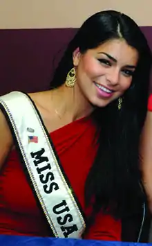 Miss EEUU 2010Rima Fakih, quien compitió como Miss Michigan USA