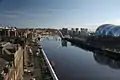 El río en Newcastle upon Tyne