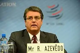 Organización Mundial del ComercioRoberto Azevêdo, Director General