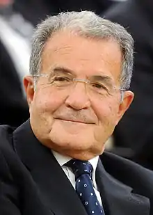 Romano Prodi(1996-1998, 2006-2008)N. 9 de agosto de 193984 años
