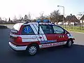 Volkswagen Sharan ambulancia.