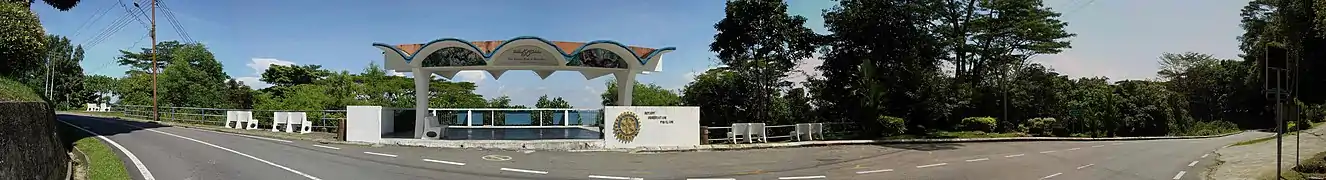 Panoramic view of Rotary Observation Pavilion