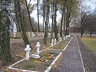 Zona de las víctimas del ejercito polaco asesinadas en septiembre del años 1939 durante la invasión de Polonia.