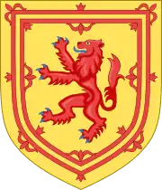 Armas del Reino de Escocia, 1565-1603.