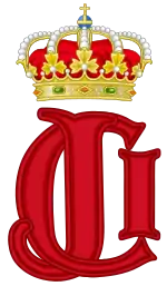 Monograma del rey Juan Carlos I.