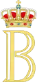 Monograma del rey Balduino de Bélgica