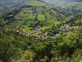 Vista de la localidad de Rubalcaba