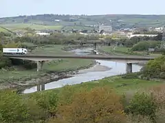 Otro puente sobre el Taw cerca de Barnstaple