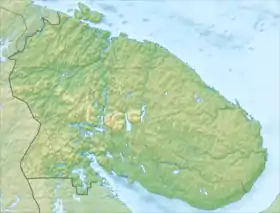 Isla Kildin ubicada en Óblast de Murmansk