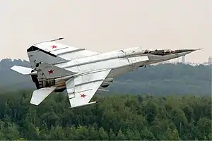 MiG-25retirado en 1994
