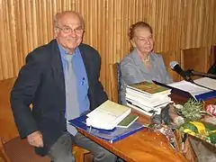 Ryszard Kapuscinski y Julia Hartwig.