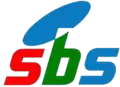 Primera logo de SBS (1990-1994)