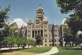 Edificio de la ciudad de Salt Lake City y del Condado, Salt Lake City, Utah, Monheim, Bird, y Proudfoot architects (1894)