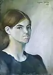 Suzanne Valadon, Autorretrato, 1883