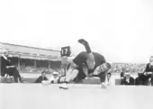 Combate de lucha libre durante los Juegos Olímpicos de Verano de 1908
