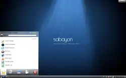 Sabayon Linux 7 con KDE.