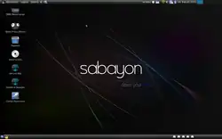 Sabayon Linux 5.0, versión GNOME.