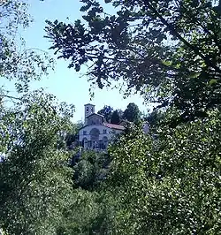 Sacro Monte di BelmontePanorama con vista del Santuario