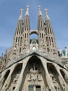 Templo Expiatorio de la Sagrada Familia, Patrimonio de la Humanidad por la Unesco desde 2005