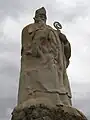 Estatua a la Chapelle de Saint-Trophime (Buis-les-Baronnies)