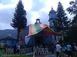 Iglesia parroquial de San Juan del Río en Rafael Delgado.
