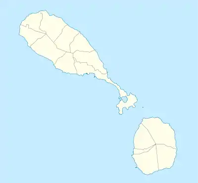 Isla Nieves ubicada en San Cristóbal y Nieves