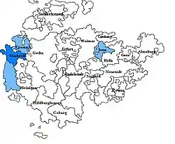 Ubicación de Sajonia-Marksuhl