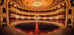 Interior del Teatro Nacional.