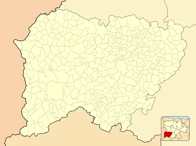 Morille ubicada en la provincia de Salamanca