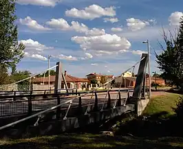 Vista de la entrada a la localidad