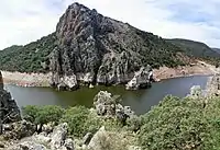 Salto del Gitano en el parque nacional de Monfragüe.