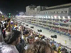 Sambódromo, sede del maratón y la marcha