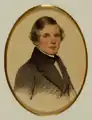 Retrato de Samuel Hall Gregory, hacia los años 1840 (Smithsonian)