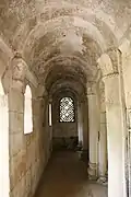 Interior del pórtico