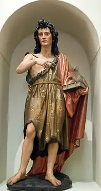 San Juan Bautista (1623), de Juan de Mesa, Museo de Bellas Artes de Sevilla.