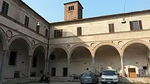 Gran claustro, hacia 1480.