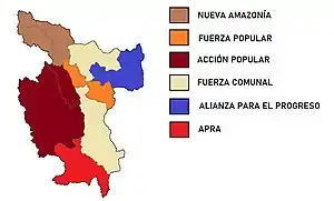 Elecciones regionales de San Martín de 2014