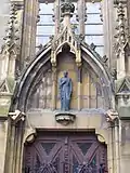 Escultura de San Ignacio de Loyola en la Catedral del Buen Pastor (San Sebastián) (2003)