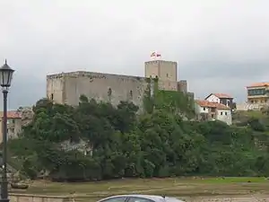 Castillo del Rey en San Vicente de la Barquera.