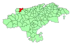 Término municipal dentro de Cantabria.